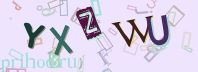 This is a captcha-picture. It is used to prevent mass-access by robots. (see: www.captcha.net)